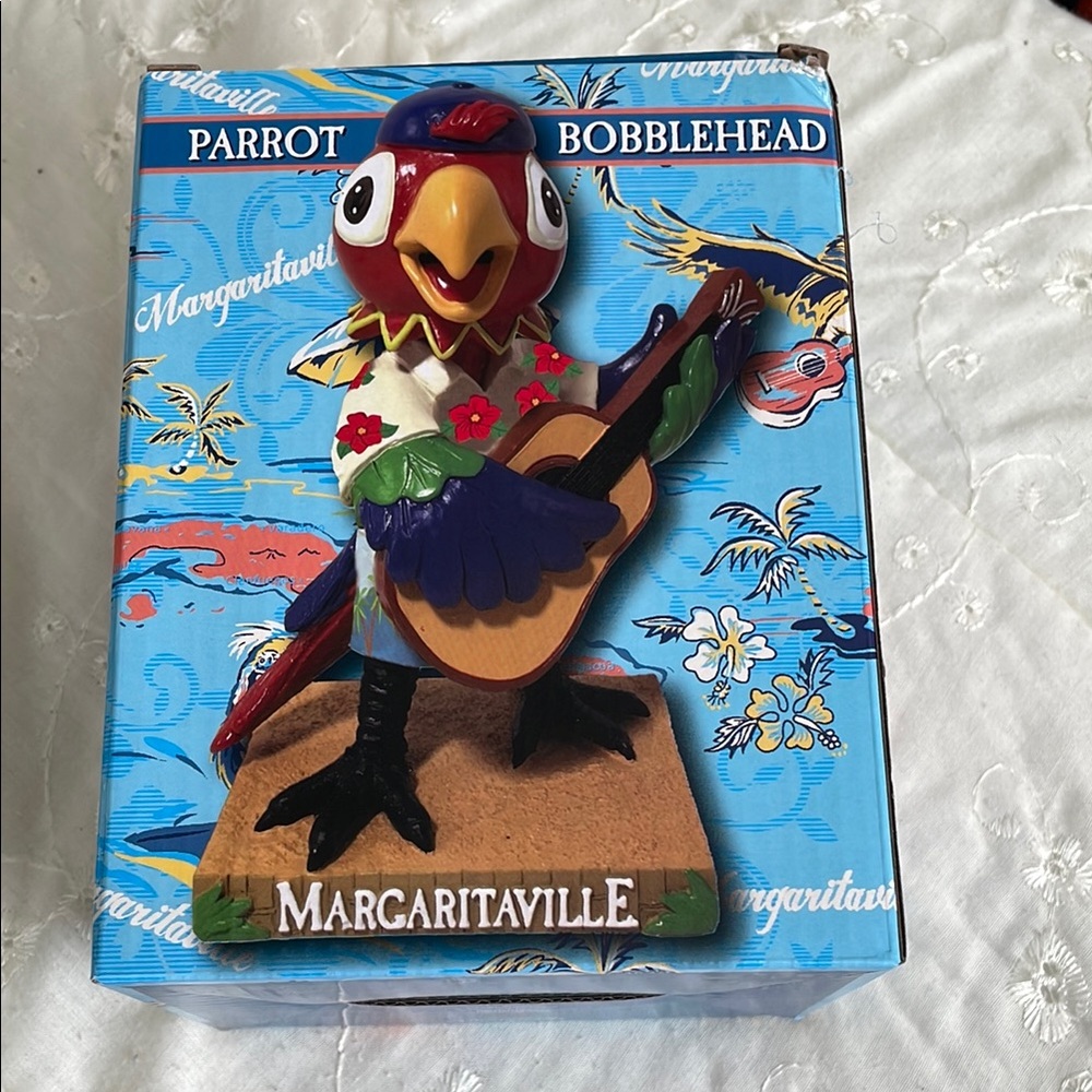 Margaritaville Parrot Bobblehead NWT